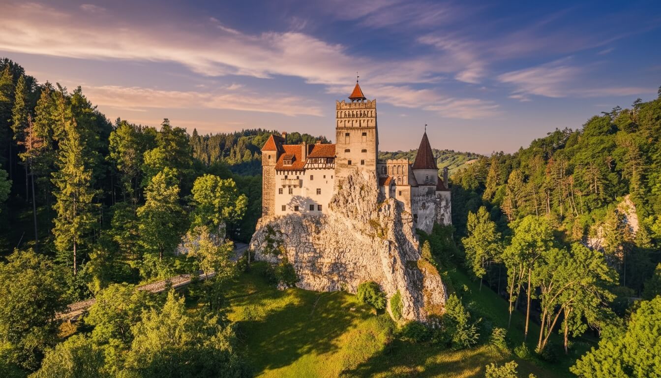 Castello di Dracula - Castello di Bran in Transilvania, Romania